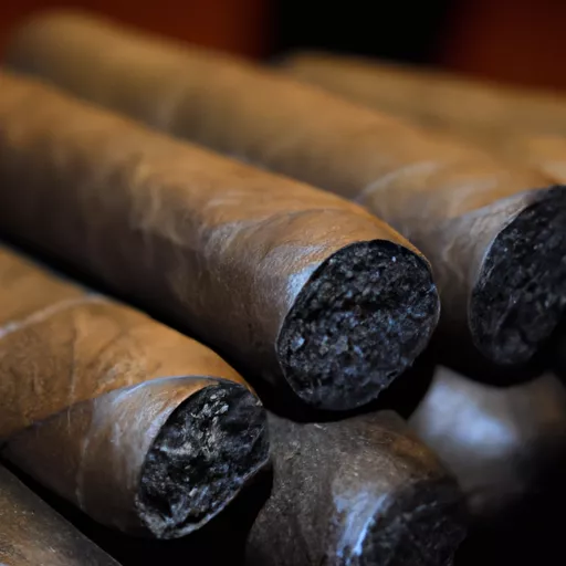 black little cigars