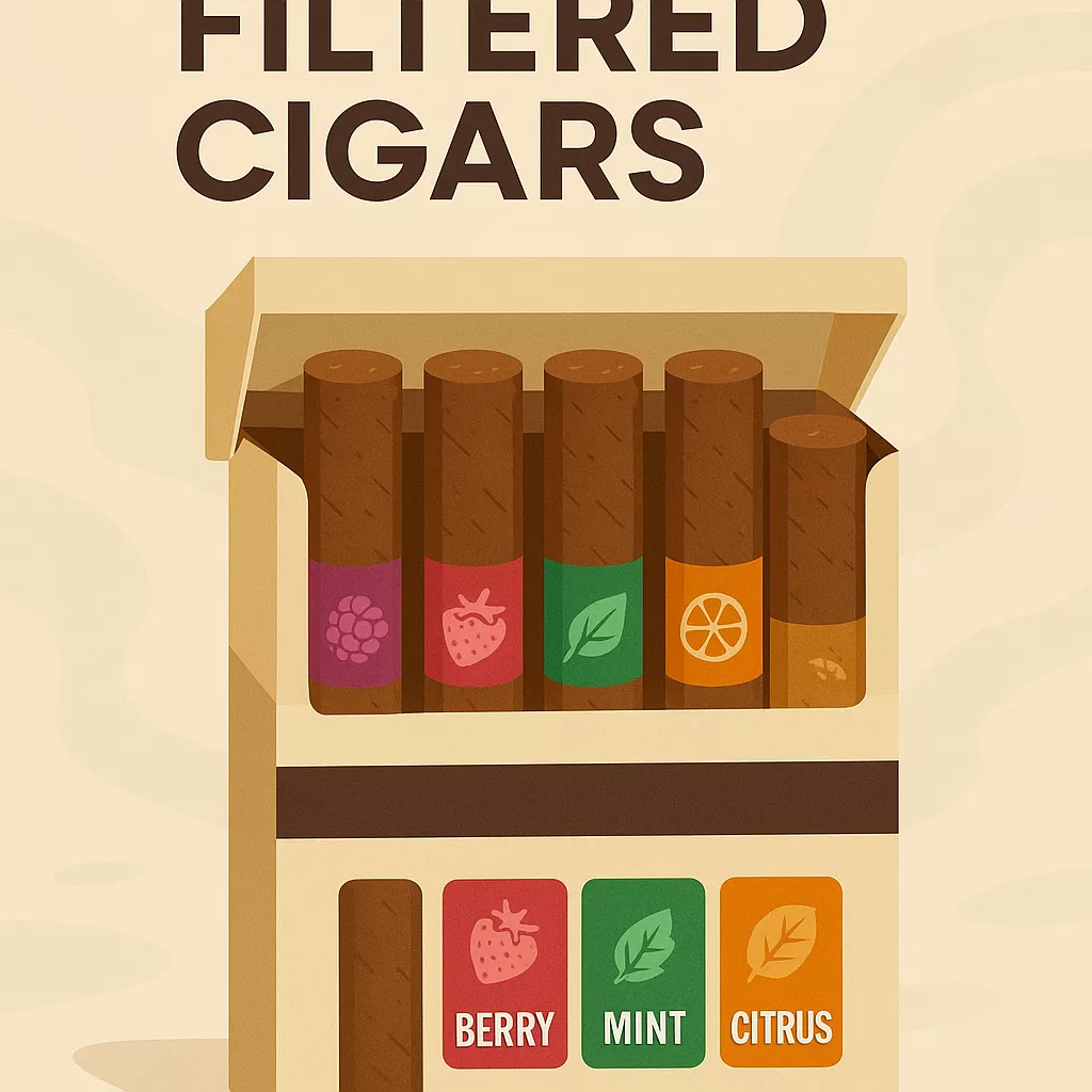 flavored filtered cigars